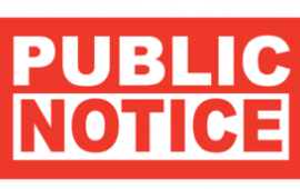 Public Notice