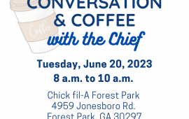 Conversation & Coffee With The Chief Flyer