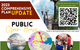 Comprehensive Plan Update Open House Flyer