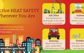 Heat safety tips