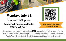 2023 Public Works Job Fair Flyer