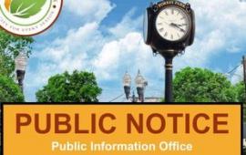 Public Notice: 2023 Labor Day Office Closures