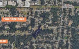 Map of Pineridge Road