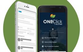 ONEClick Mobile App Screenshot
