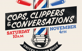 Cops, Clippers & Conversations Event