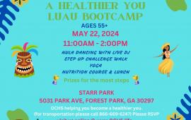 Luau Bootcamp Flyer