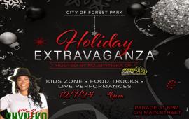 Holiday Extravaganza Celebration Flyer