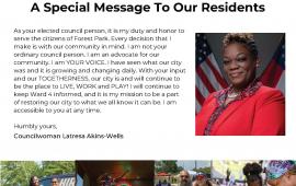 Councilwoman Latresa Akins-Wells - Ward 4 