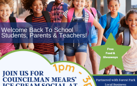 COUNCILMAN MEARS  ICE CREAM SOCIAL 