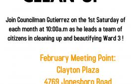 Ward 3 Clean Up