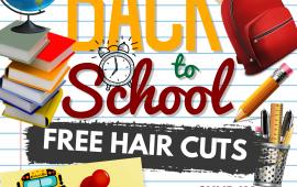 Back to School Hair Cuts & Family Night Movie Night