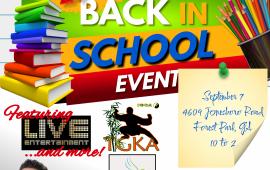 Back in School Bash