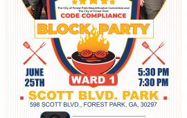 Code Enforcement Block Party Flyer 2025 Ward 1 Update 3