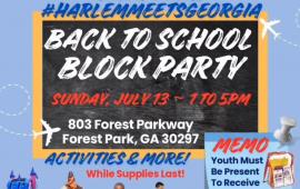Back to School Block Party!