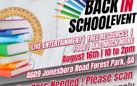 Back in School Drive