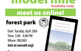 Join The Model Mile Feasibility Study Online (aeroatl.org) At 3:00 PM, April 28th For Our Live Presentation & Interactive Q&A