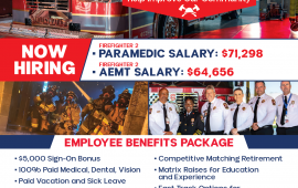 Forest Park Paramedic-Only Recruitment Flyer