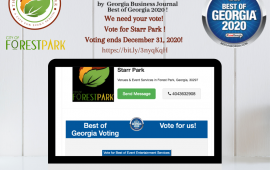 VOTE FOR Starr Park 