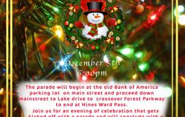 Holiday Parade Flyer 