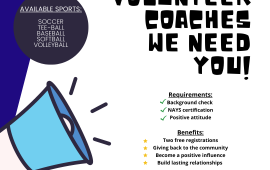 Volunteer Coaches Needed!