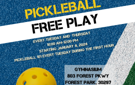 Pickleball Free Play 2024