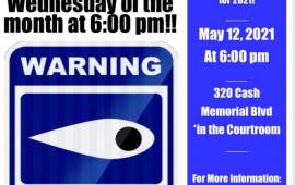 May Police Neighborhood Meeting