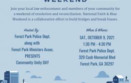 National Faith & Blue Weekend