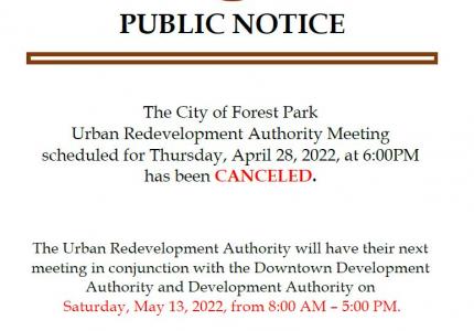 April 21 Public Notice