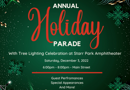 Holiday Parade Flyer