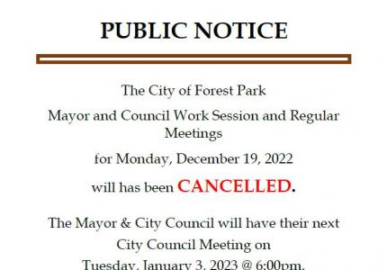 Public Notice Signage