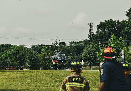 Forest Park Helicopter Photo