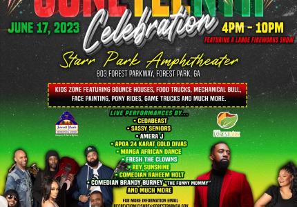 Juneteenth Celebration Flyer