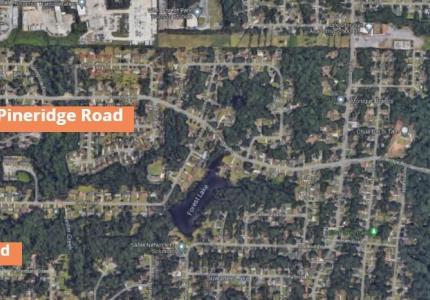 Map of Pineridge Road