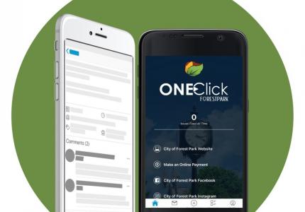 ONEClick Mobile App Screenshot