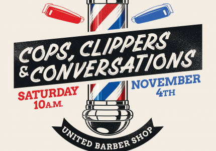 Cops, Clippers & Conversations Event
