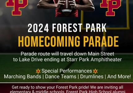 2024 Homecoming Parade Flyer
