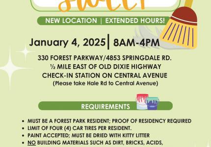 Clean Sweep Event Flyer 