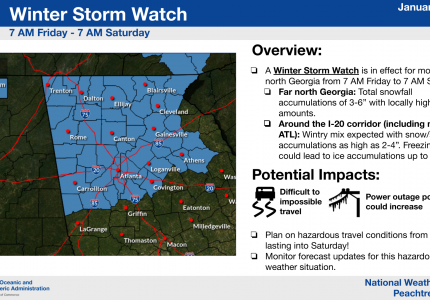 Winter Storm Watch Graphic