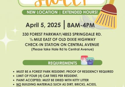 Clean Sweep Flyer {April}