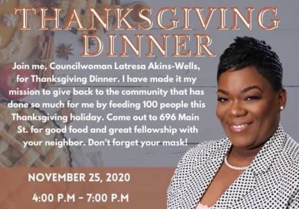 Thanksgiving Dinner Flyer 