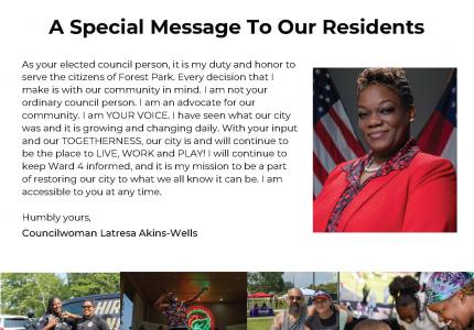 Councilwoman Latresa Akins-Wells - Ward 4 