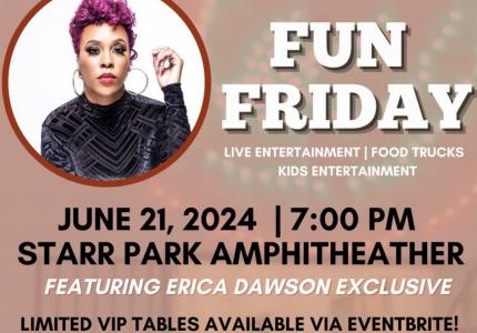 Councilwoman Latresa Akins-Wells & the City of Forest Park host Fun Friday. 