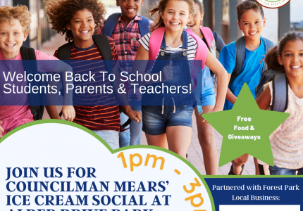 COUNCILMAN MEARS  ICE CREAM SOCIAL 