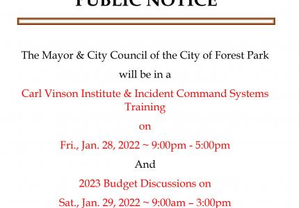 Public Notice