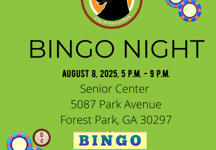 Senior Panthers In Action Bingo Night