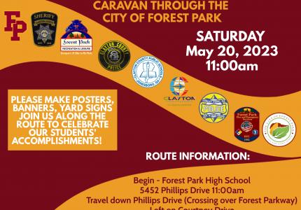 Forest Park Class of 2023 Caravan 
