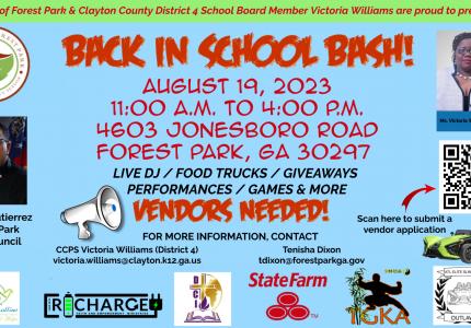 Back In School Bash
