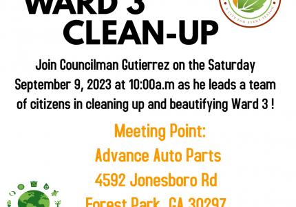 Ward 3 Clean Up