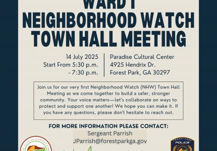 Ward 1 Neighborhood Watch