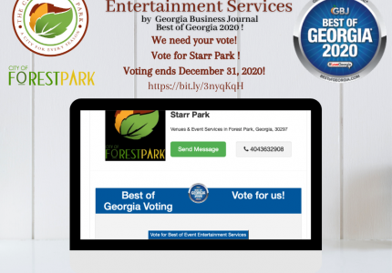 VOTE FOR Starr Park 